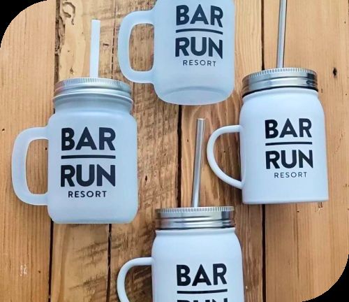 Camp mugs and drinkware
