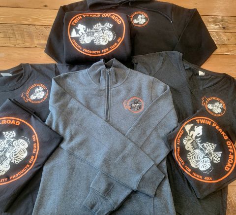 Embroidered soft-shell jackets