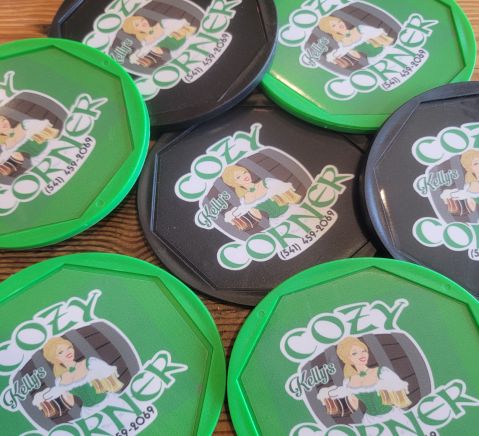 Full-color coasters