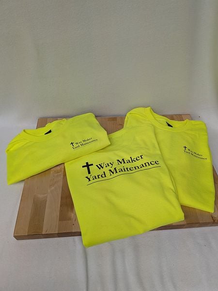 High-visibility safety shirts