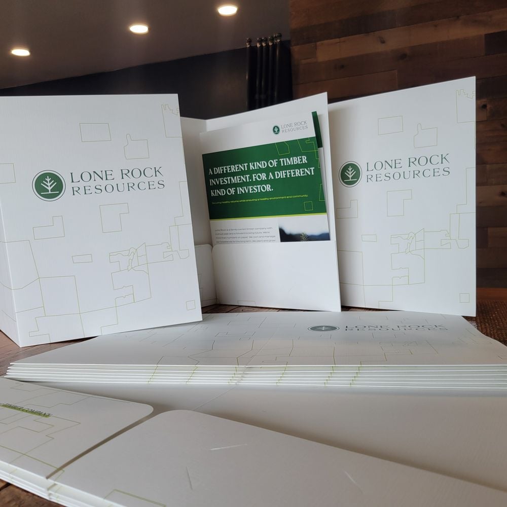 Printed booklets, mail trays and safety apparel