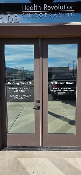 Storefront window graphics